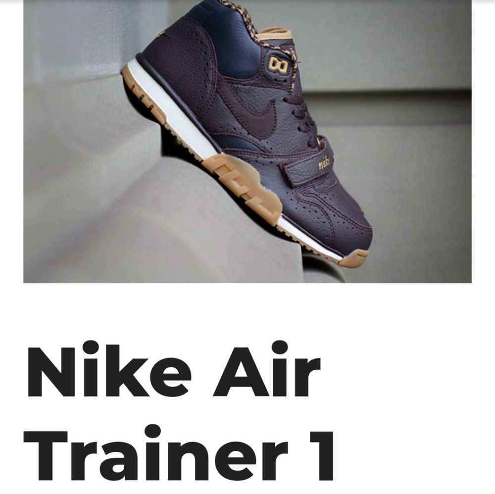 Air trainer 1 Brogue mid PRM QS